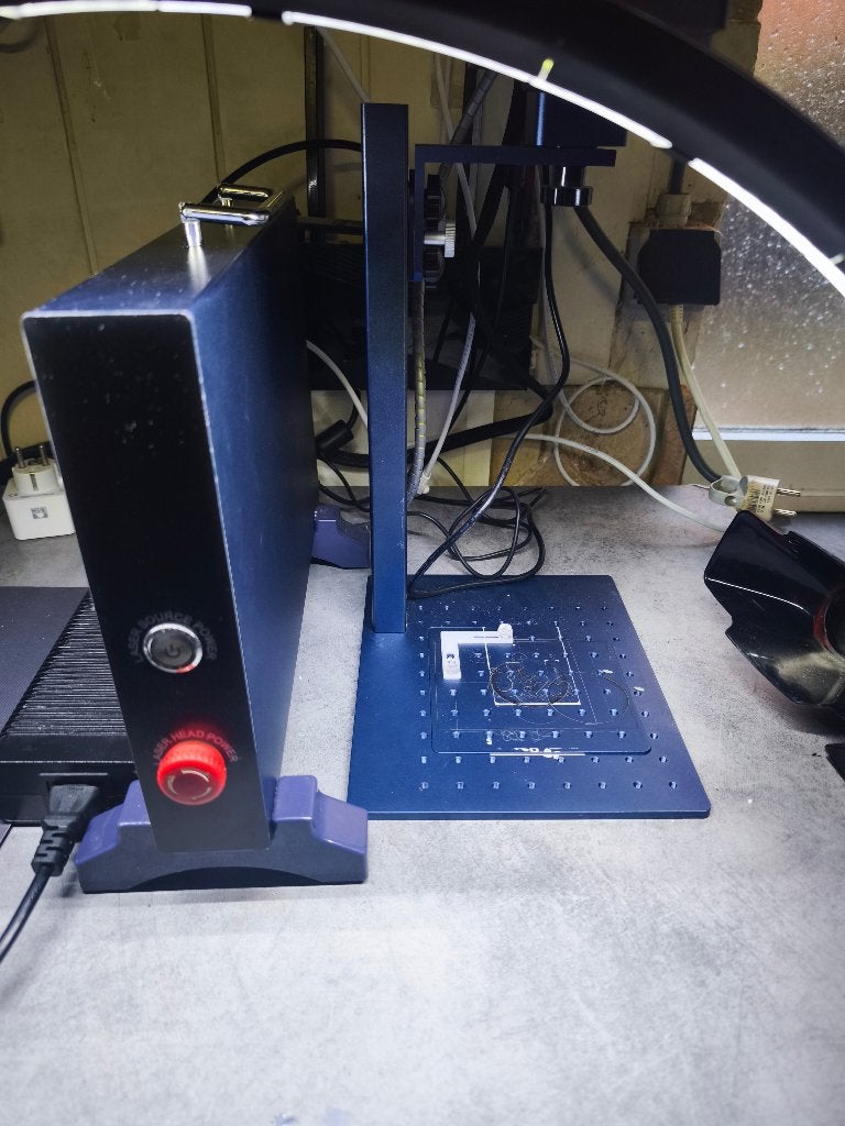 Gweike G2 20w (150x150mm) - Laser Fibre, Bricolage & Construction, Enlèvement, Utilisé