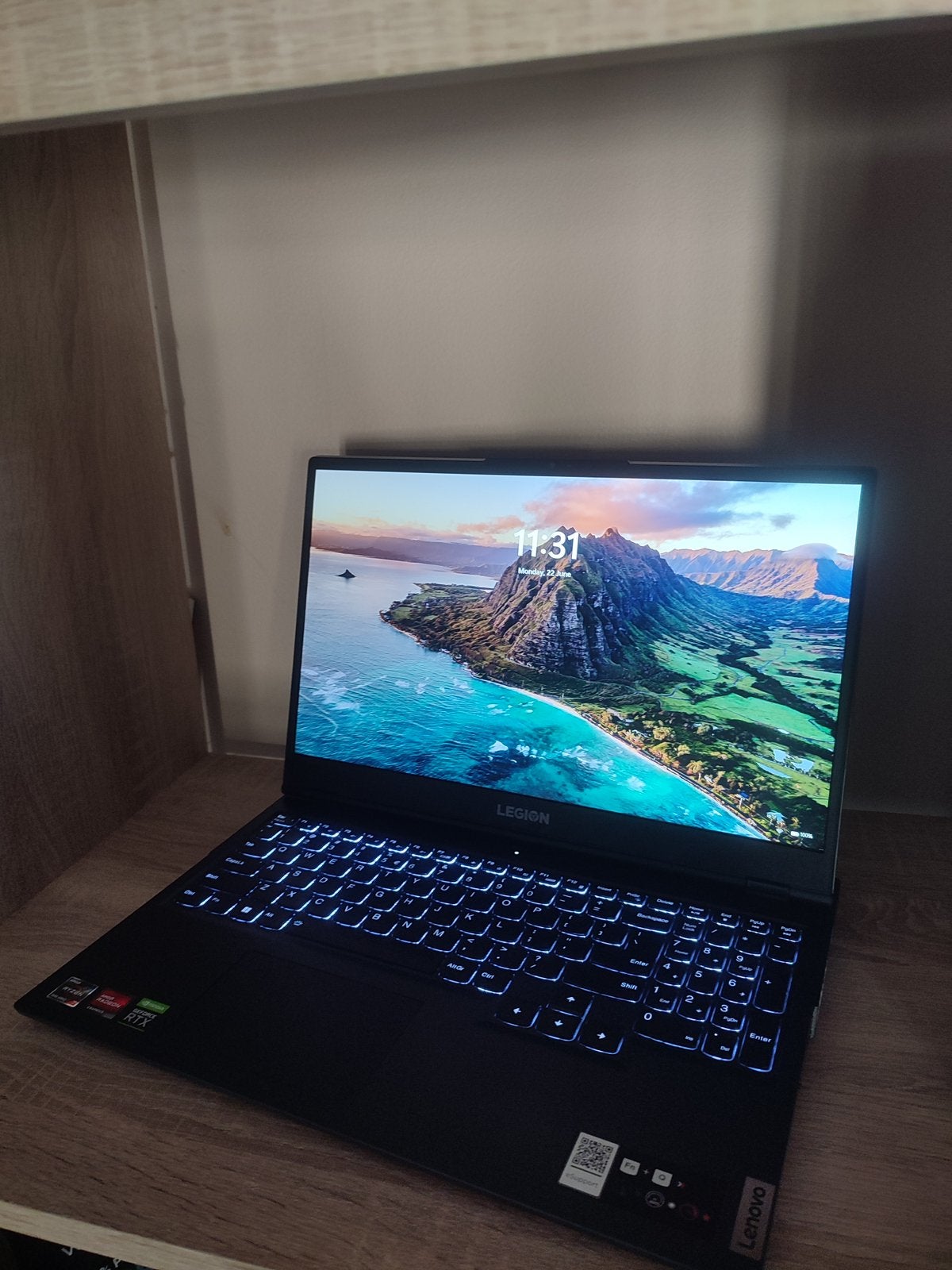 Lenovo Legion Laptop Gaming, Comme neuf, 4 Ghz ou plus, Enlèvement, Gaming