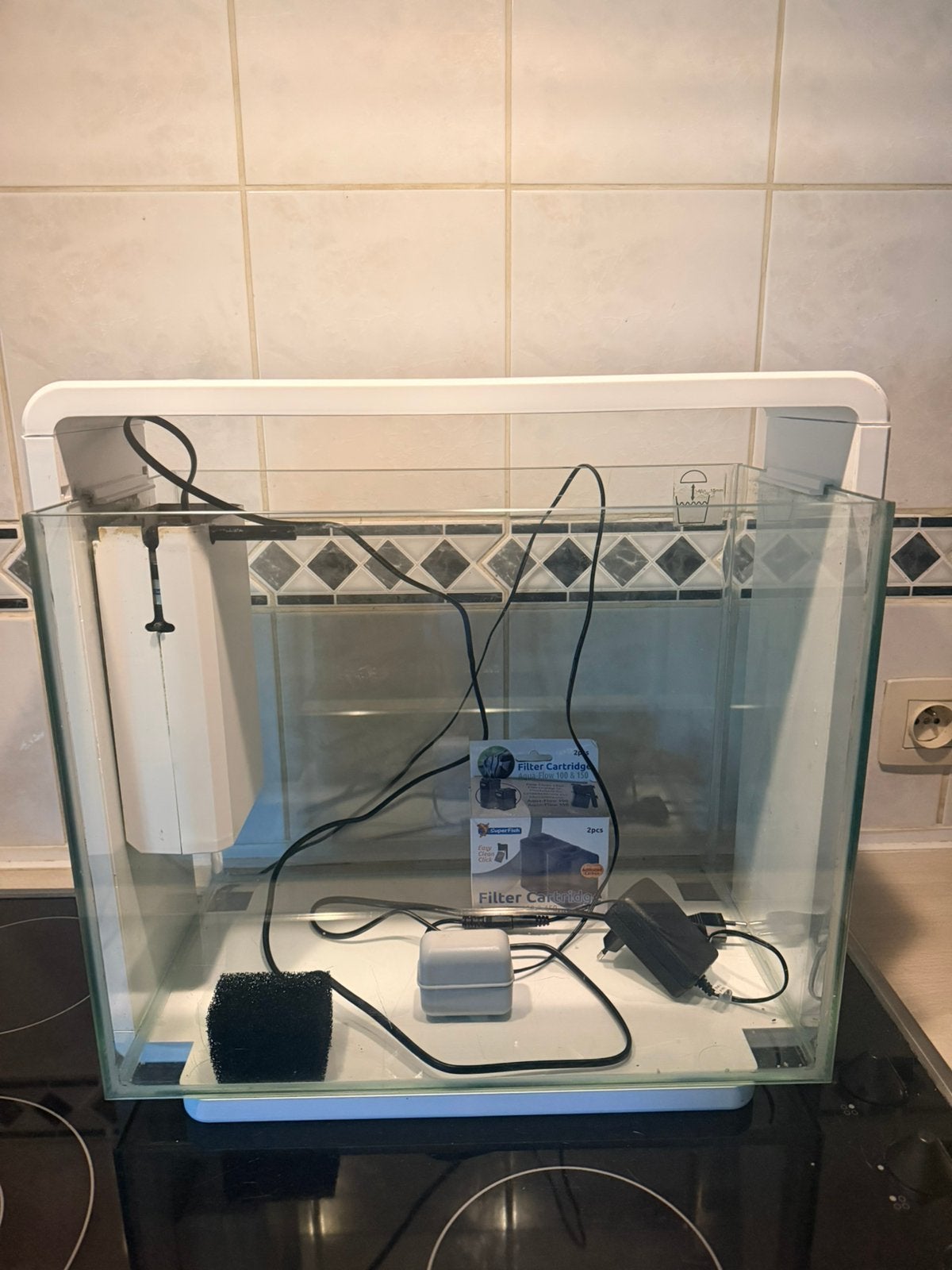 Aquarium 40 liter, Enlèvement, Utilisé, Filter, Superfish
