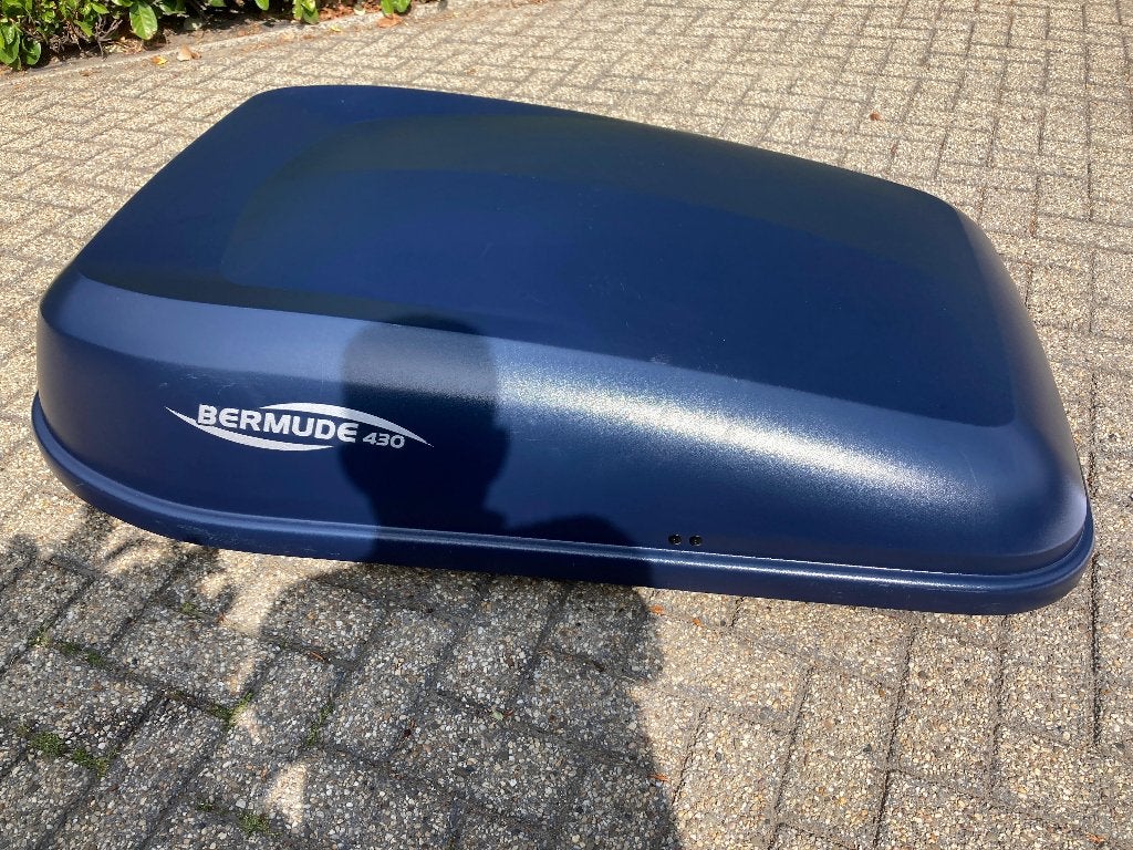 Norauto dakkoffer Bermude 430 Blauw, Auto diversen, Dakkoffers, Ophalen, Zo goed als nieuw