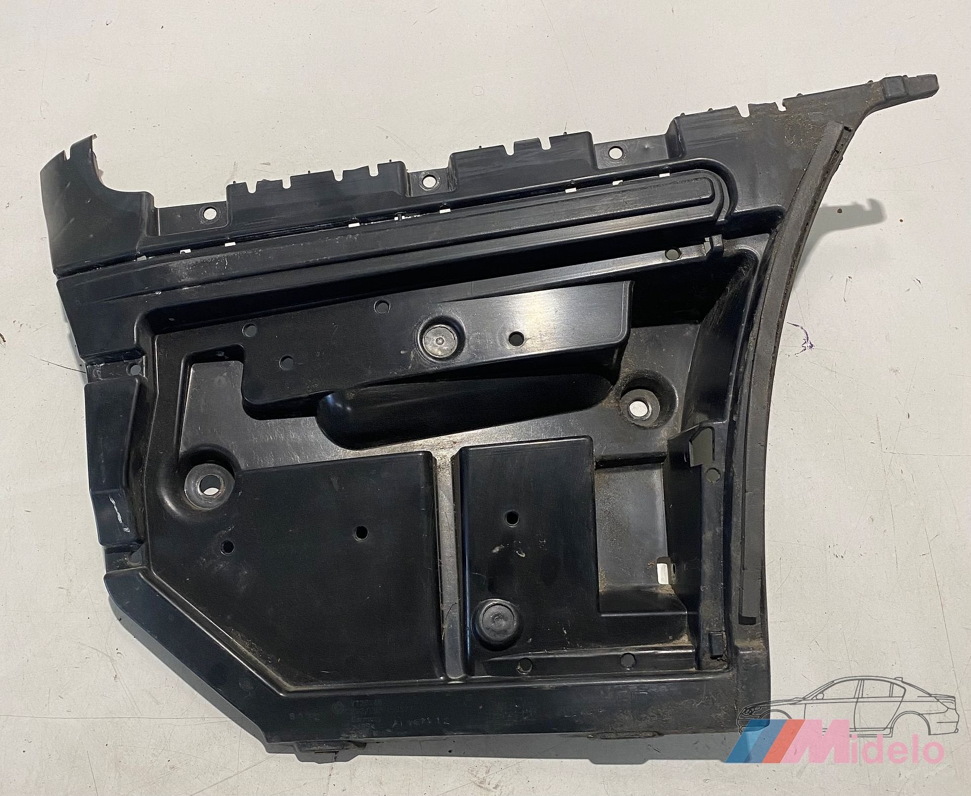 BMW E90/91/92/93 BUMPERSTEUN RECHTS ACHTER 7128246, Gebruikt, -, -, Ophalen of Verzenden