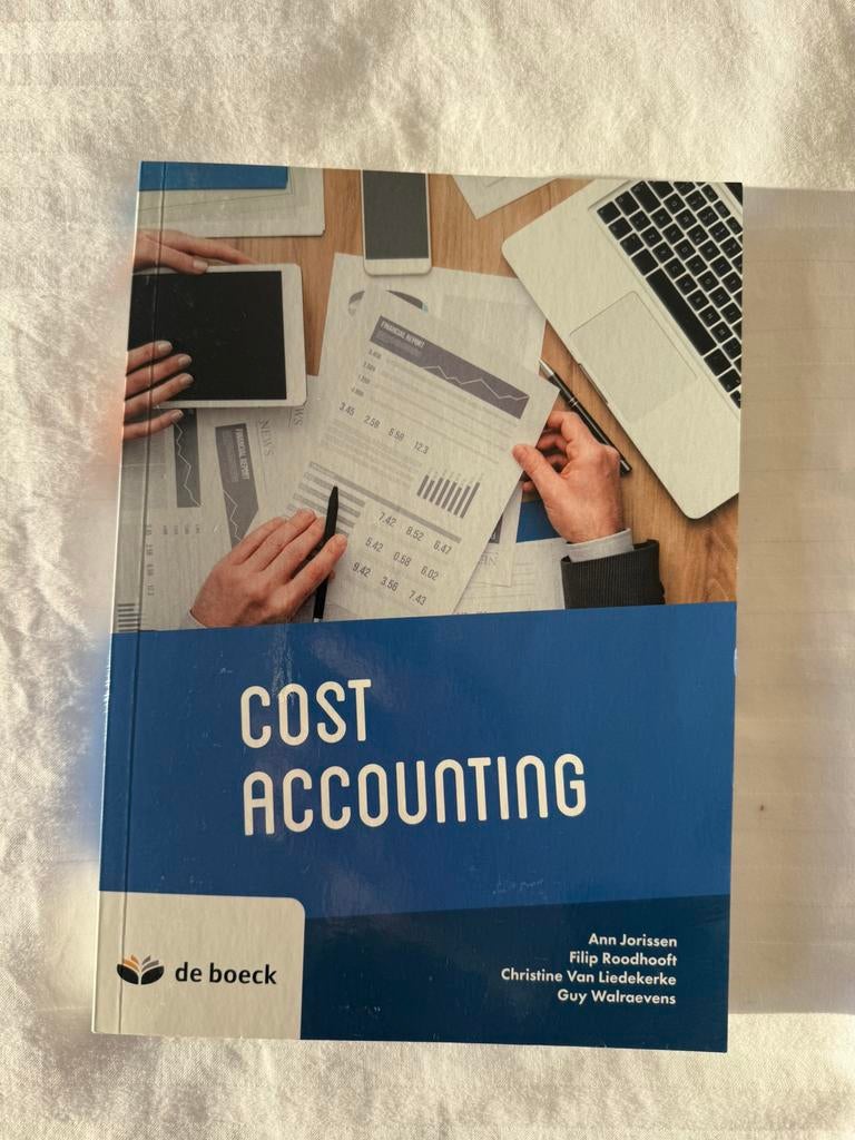 Cost accounting 2021 - Ann Jorissen, Enlèvement, Néerlandais