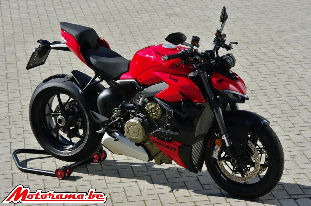 Ducati Streetfighter V4 - 2023 - 2000 km @Motorama, Motoren, Motoren | Ducati, Traction Control, 4 cilinders, Motorrijbewijs A