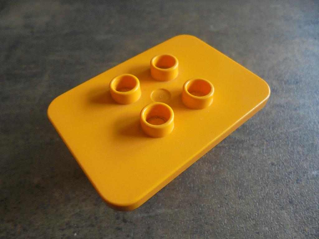 Lego Duplo Furniture Table Square (zie foto's), Verzenden, Gebruikt, Losse stenen, Duplo
