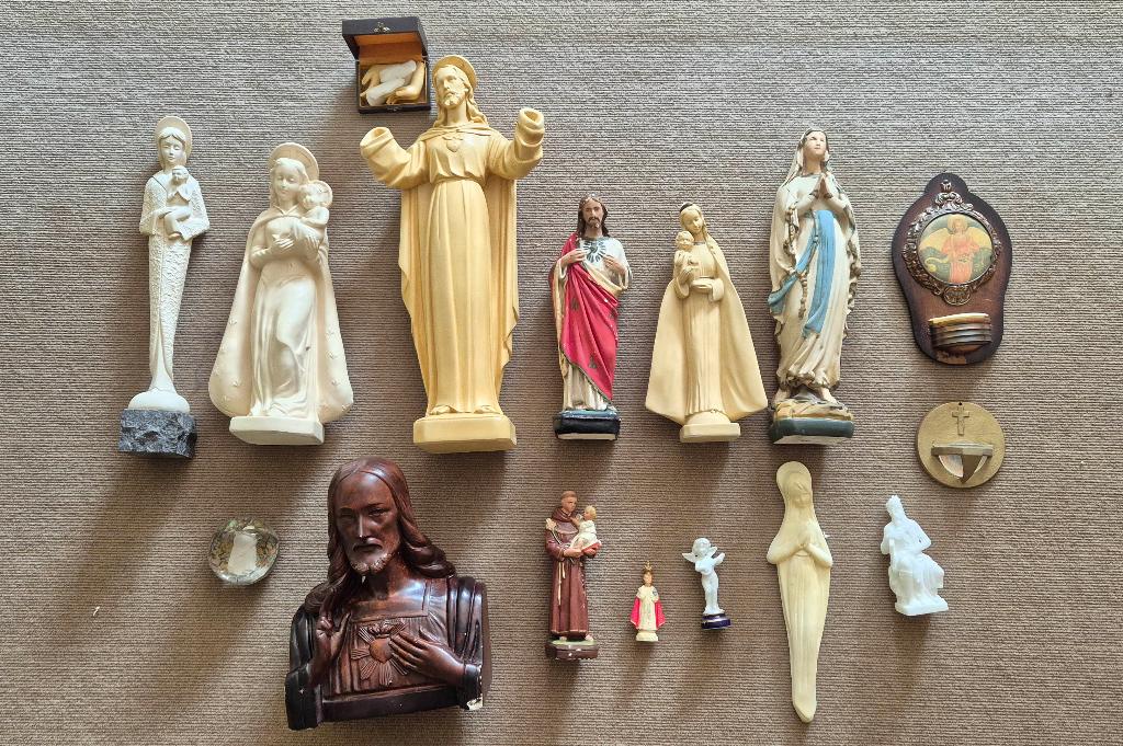 Collectie beelden., Verzamelen, Ophalen, Gebruikt, Beeld(je), Christendom | Katholiek