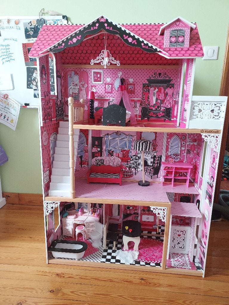 maison de poupée en kidkraft, Enfants & Bébés, Enlèvement, Utilisé, Maison de poupées