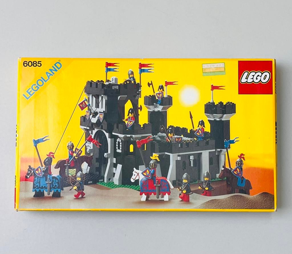 LEGO 6085 – Black Monarch’s Castle (1988) – COMPLEET, Lego, Ophalen of Verzenden, Zo goed als nieuw, Compleet