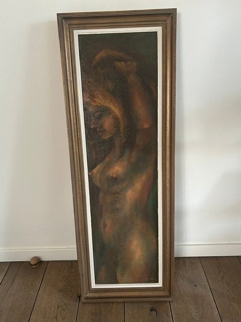 Schilderij Ronald Ergo, Antiek en Kunst, Ophalen