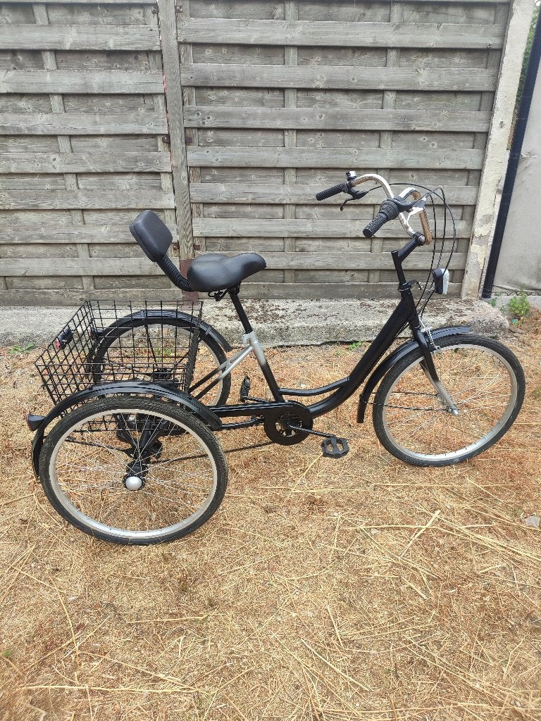 fiets met 3 wielen, Ophalen