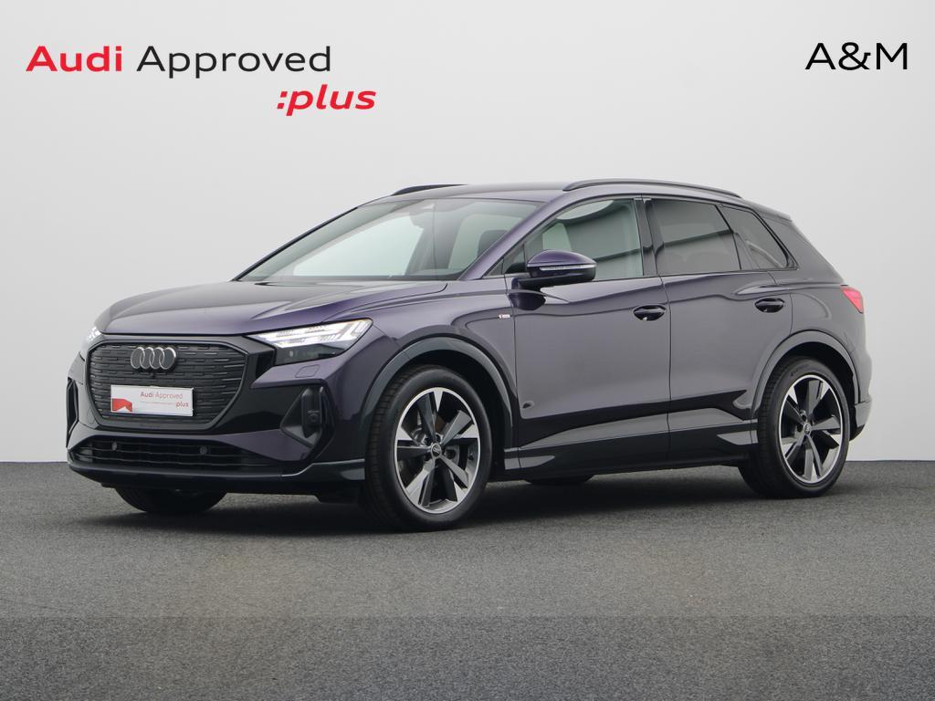 Audi Q4 e-tron Q4 e-Tron 82 kWh 45 S line, Autos, Audi, Autres modèles, Achat, https://public.car-pass.be/vhr/d439d121-7aab-47fb-9146-ce187d6af53e