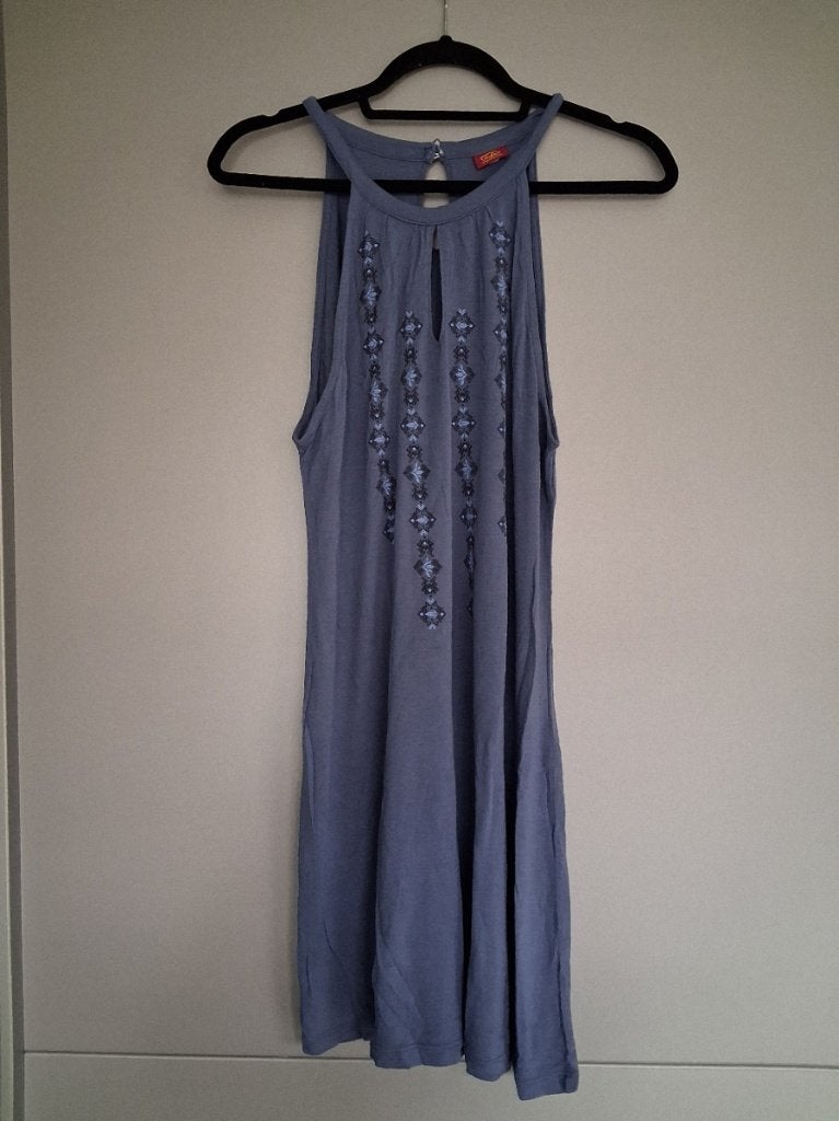 Buffalo Zomerjurk Blauw Maat 42, Kleding | Dames, Blauw, Maat 42/44 (L), Ophalen of Verzenden, Gedragen