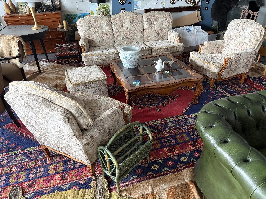 salon, Maison & Meubles, Canapés | Coins salons complets, Enlèvement, Utilisé, Tissus, Klassiek