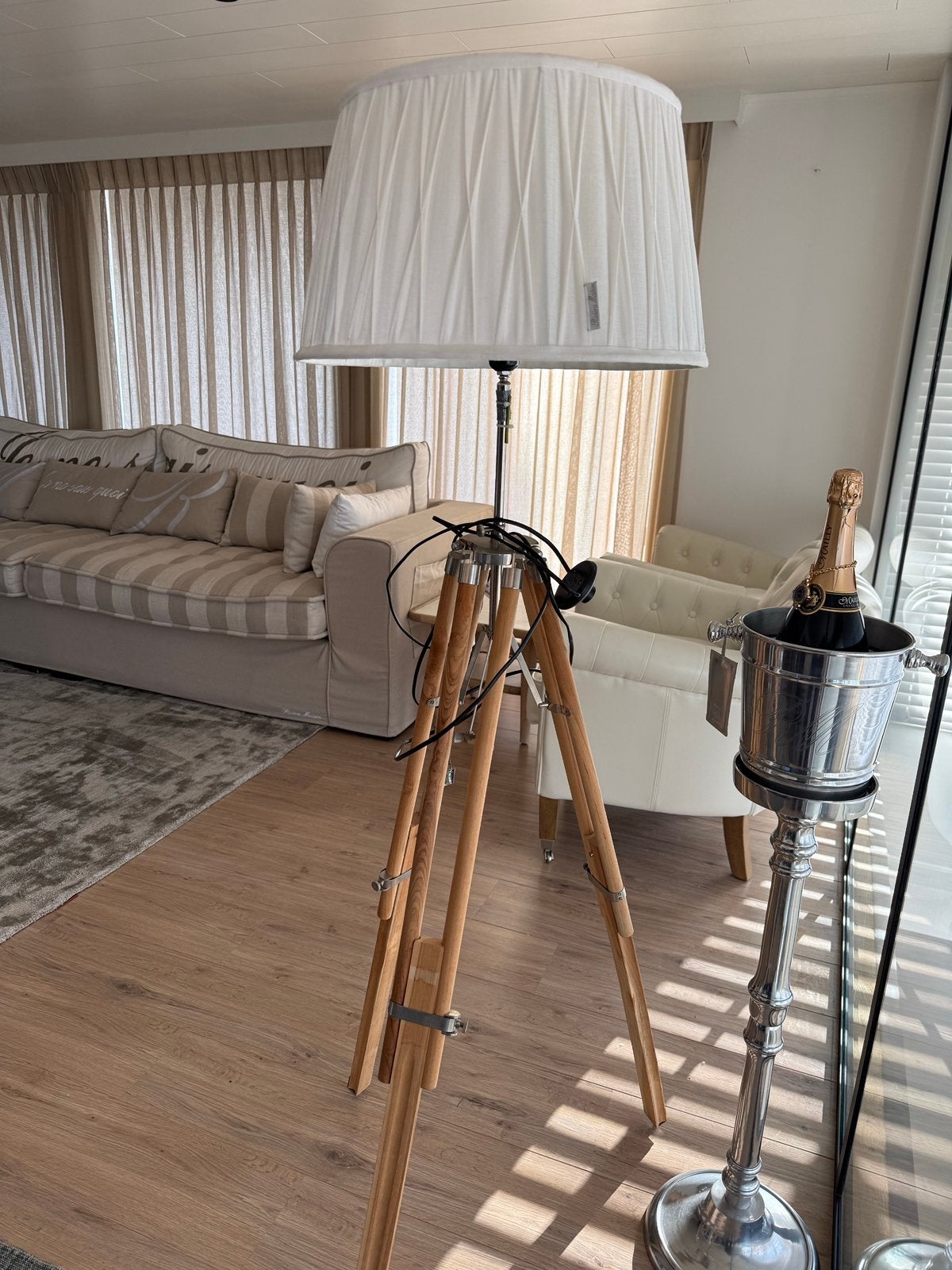 Lampadaire Rivièra Maison, Enlèvement, Comme neuf