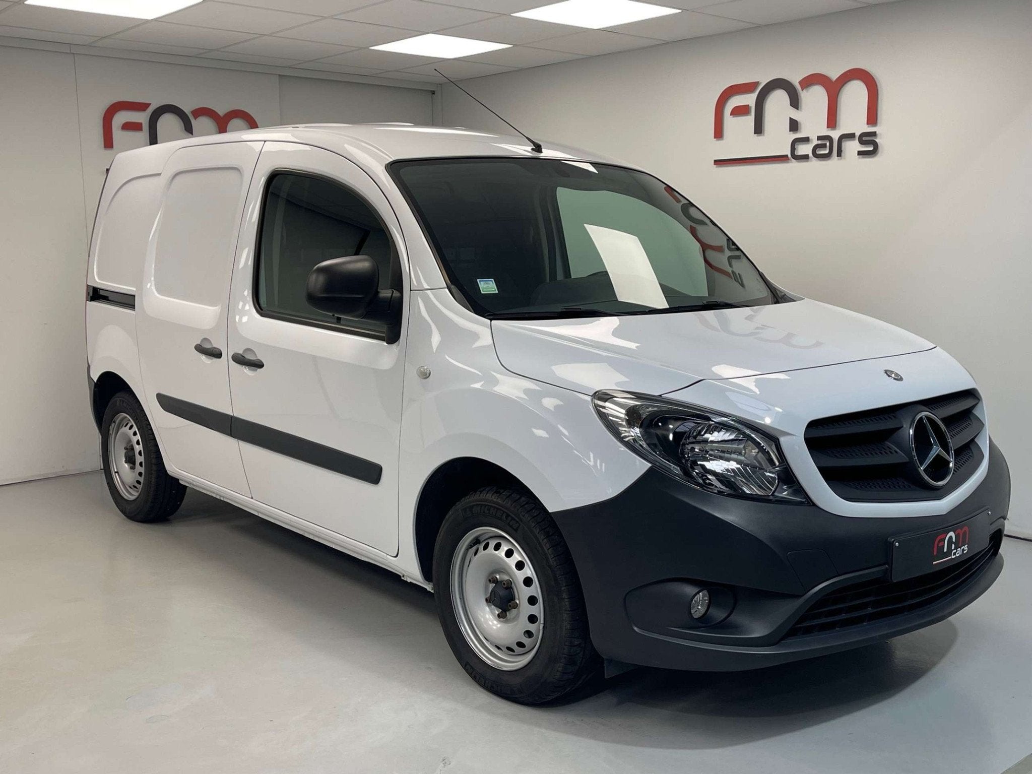 Mercedes-Benz Citan 1.5 CDI BTW wagen lichte vracht bwj2019, Stof, 4 cilinders, 65 kW, Wit