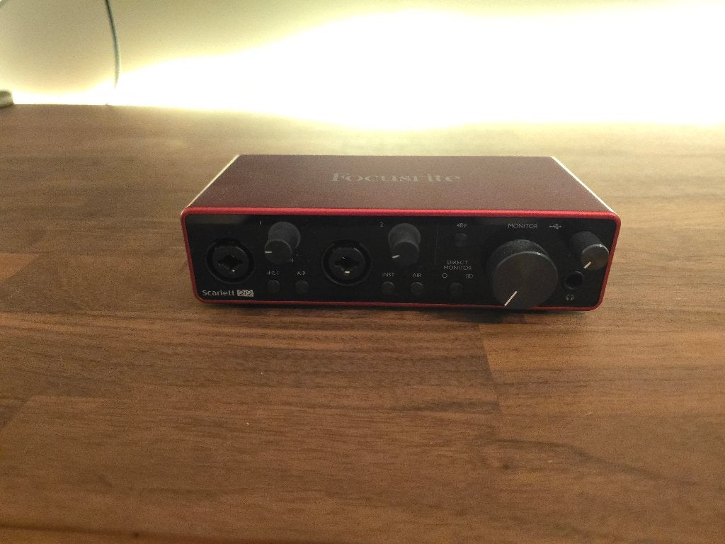 Focusrite Scarlett 2i2 (3rd gen) – USB-C audio-interface, Muziek en Instrumenten, Ophalen of Verzenden, Gebruikt