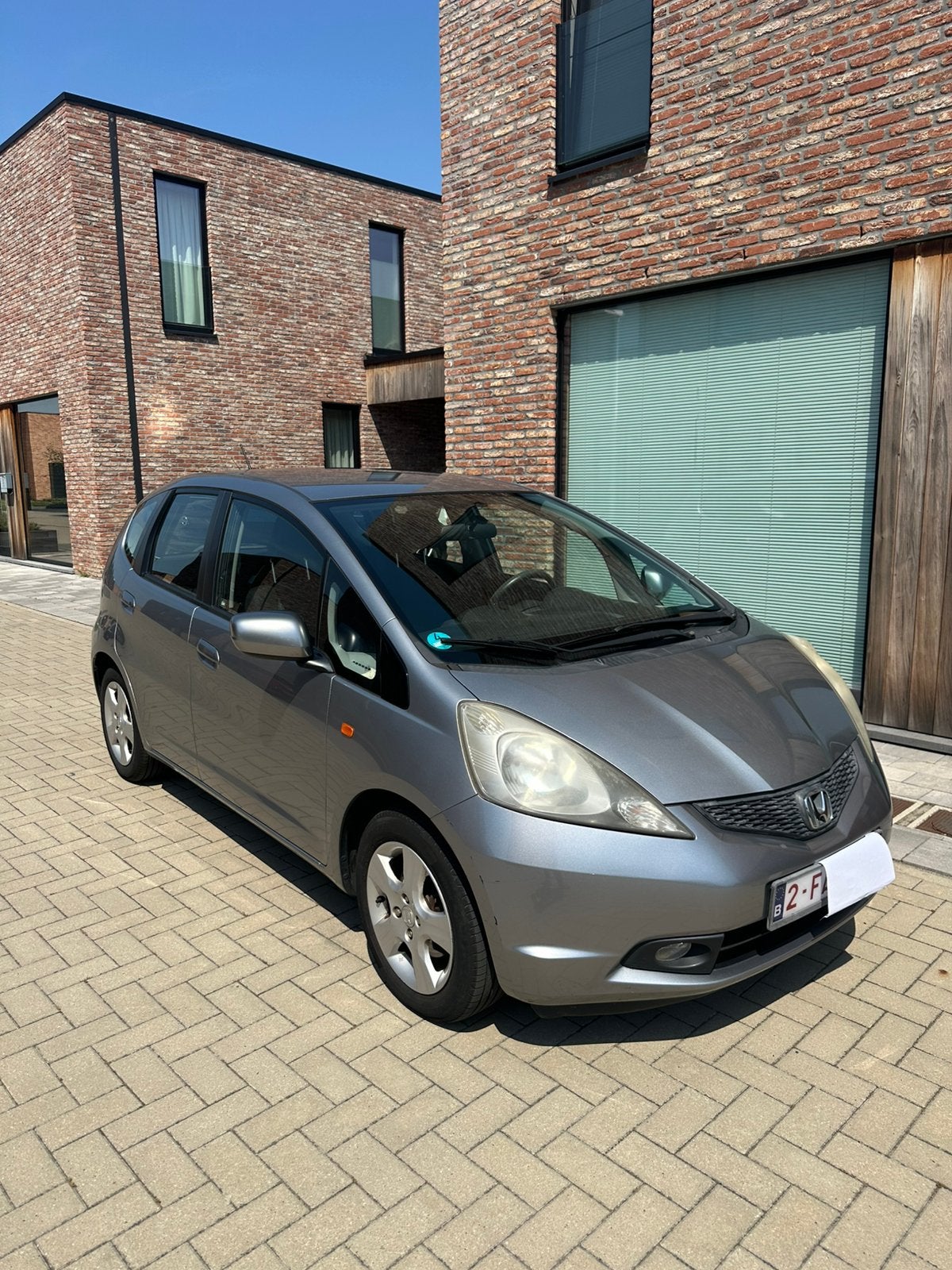 Honda Jazz 2010 GEKEURD VOOR VERKOOP 1.2 Benzine 201.xxx km, Autos, Honda, Argent ou Gris, Achat, 5 portes, 5 places