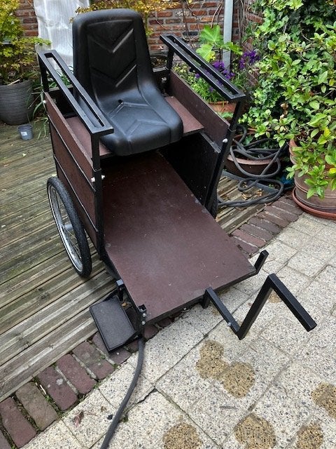 Fietskar -  Kind/volwassene  of als bagagekar, Vélos & Vélomoteurs, Overige merken, Enlèvement ou Envoi, 40 à 60 kg, Comme neuf