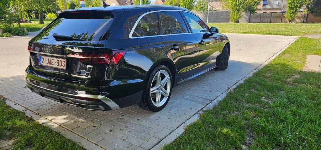 AUDI A4 35TDI AVANT 3 S-line.Euro6d., Auto's, Audi, Automaat, A4, Zwart, Diesel