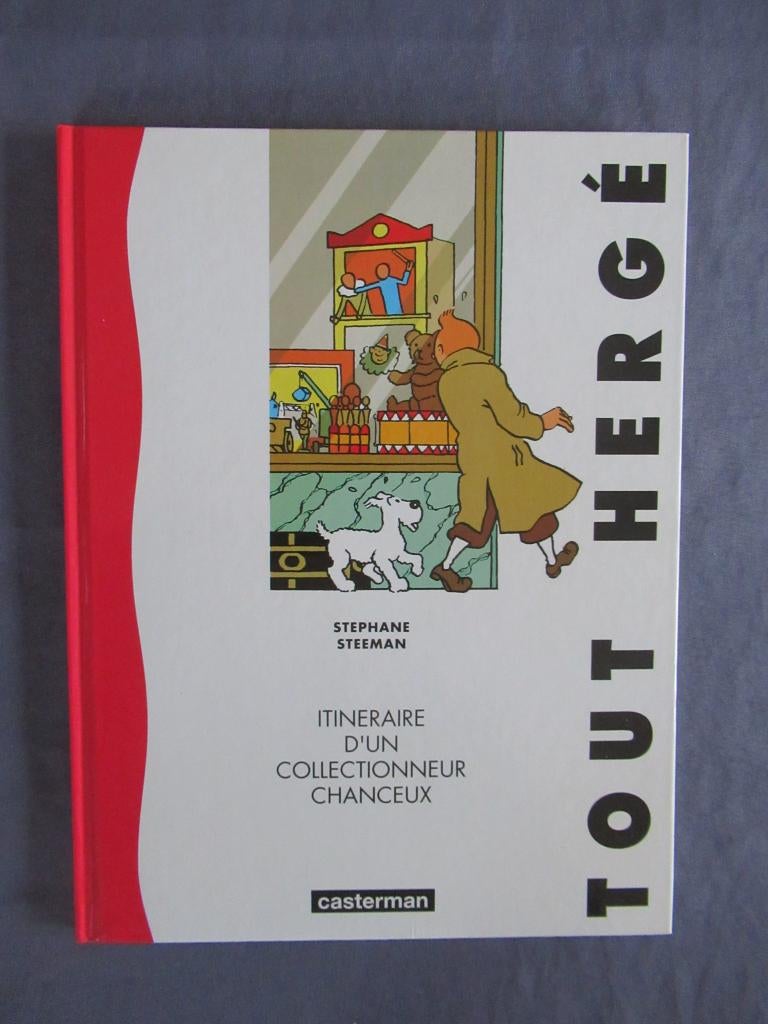 Tout Hergé : Itinéraire d'un collectionneur chanceux, Collections, Enlèvement, Tintin, Comme neuf, Livre ou Jeu