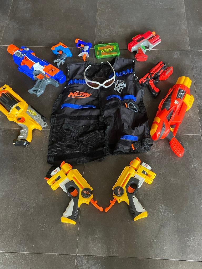 nerf starter set, Ophalen, Gebruikt