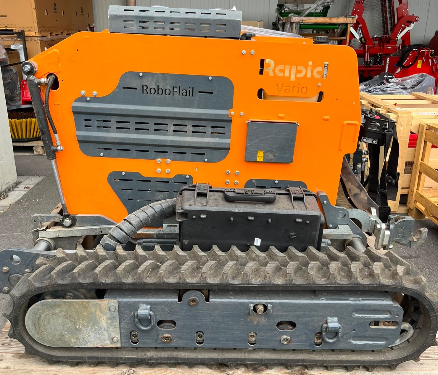Niko Rapid vario 401D avec nouveau broyeur à marteaux Humus, Jardin & Terrasse, Tondeuses à gazon, Utilisé, Enlèvement