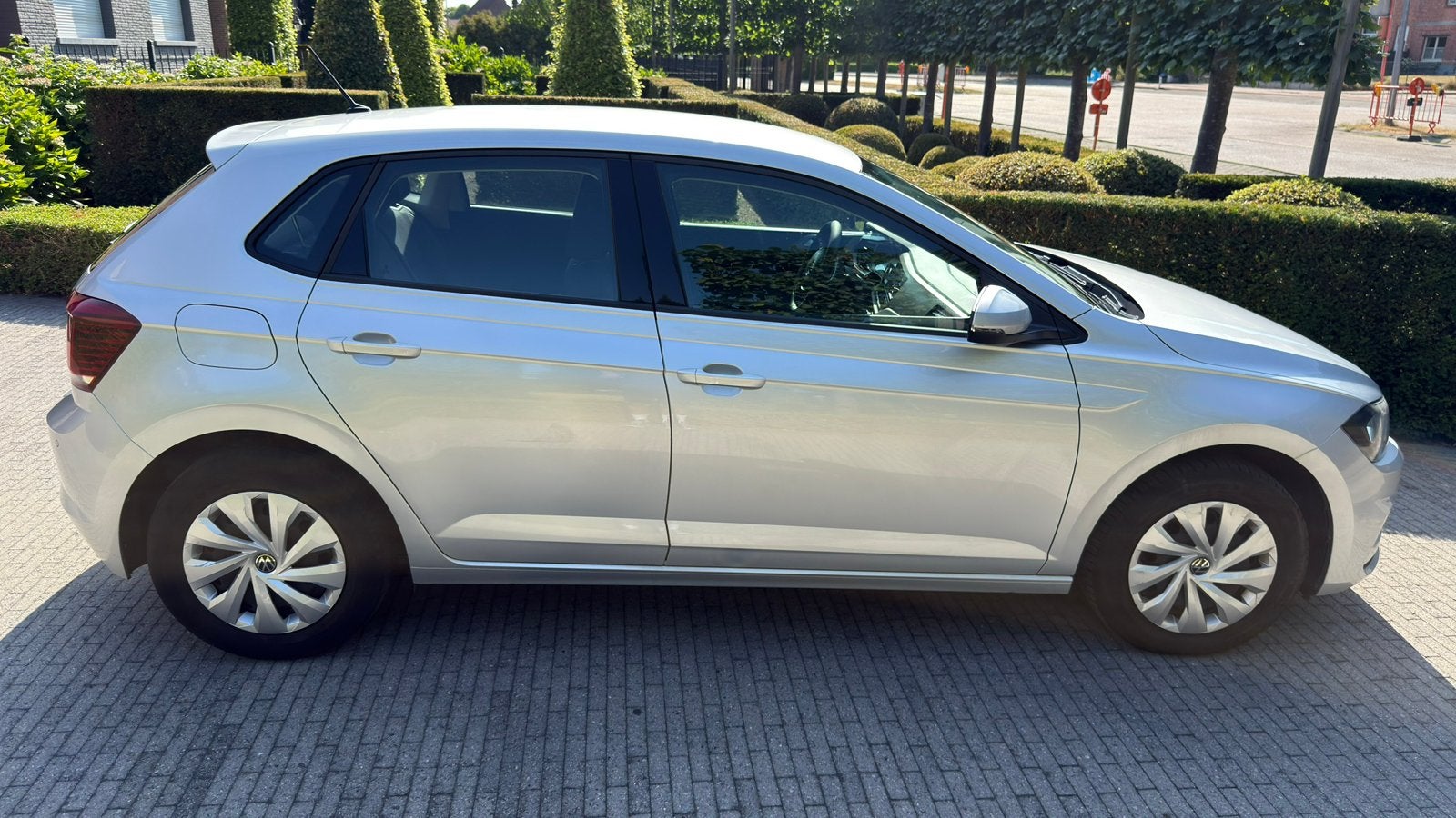 Volkswagen Polo 1.0 TSI DSG Comfortline 2019 CarPlay, Autos, Argent ou Gris, Achat, Euro 6, 109 g/km