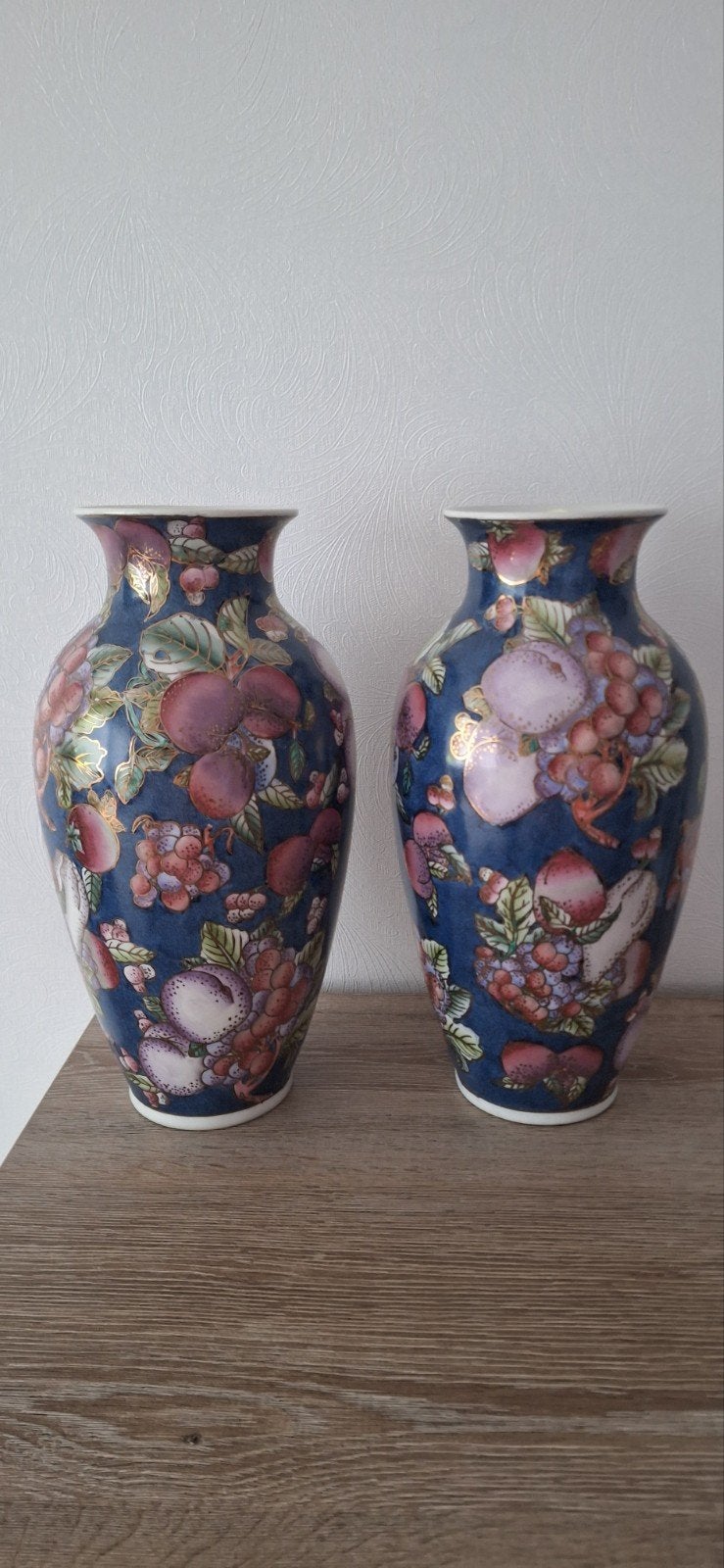 2 chinese vazen 38 cm hoogte, Antiek en Kunst, Antiek | Vazen, Ophalen