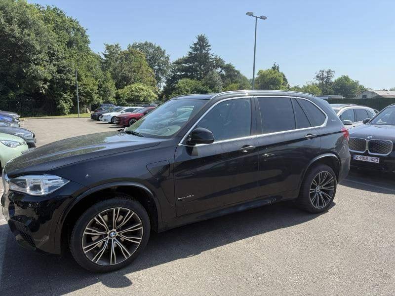 BMW X5 xDrive40e - Kapotte Motor- Trekhaak - Head-up Display, Auto's, BMW, Automaat, 4 cilinders, Navigatiesysteem, Zwart