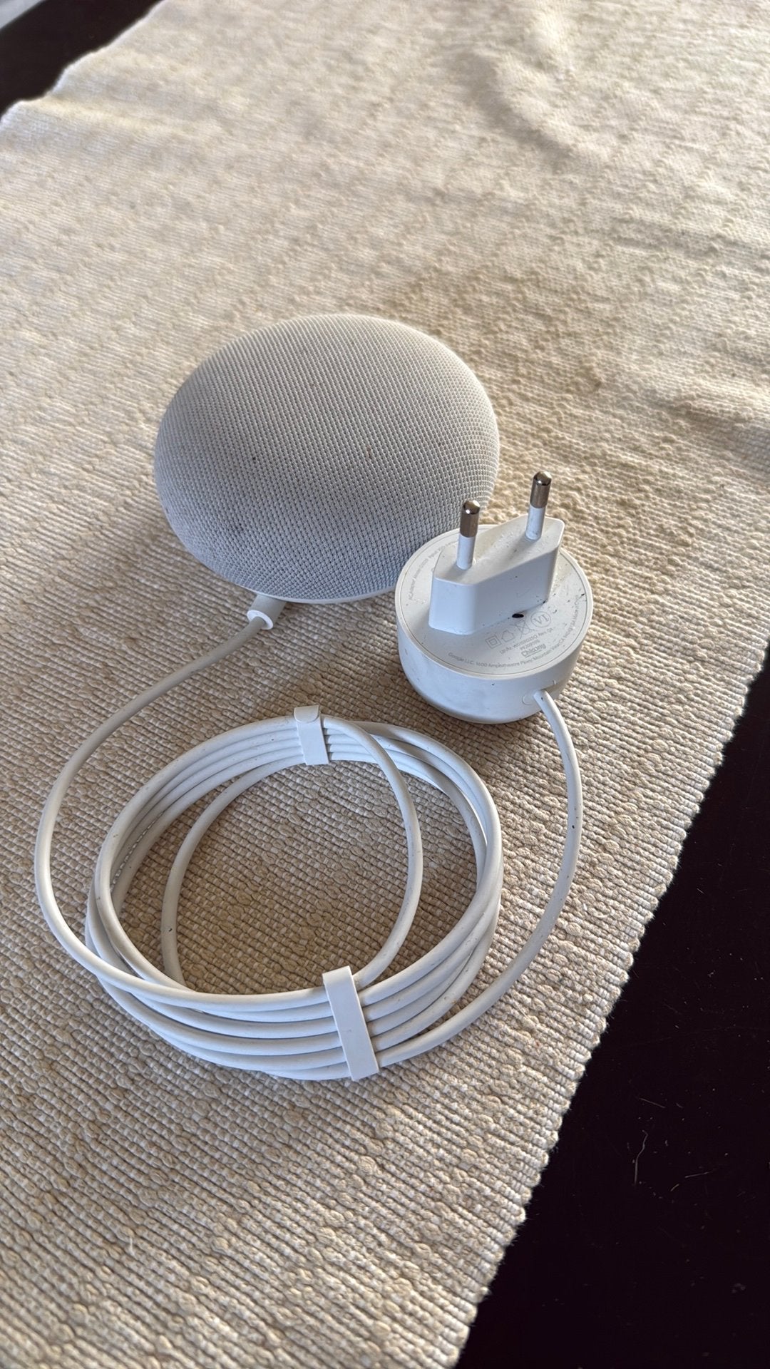 Google Nest Mini (2e Generation), Enlèvement, Utilisé, Autres accessoires, Android