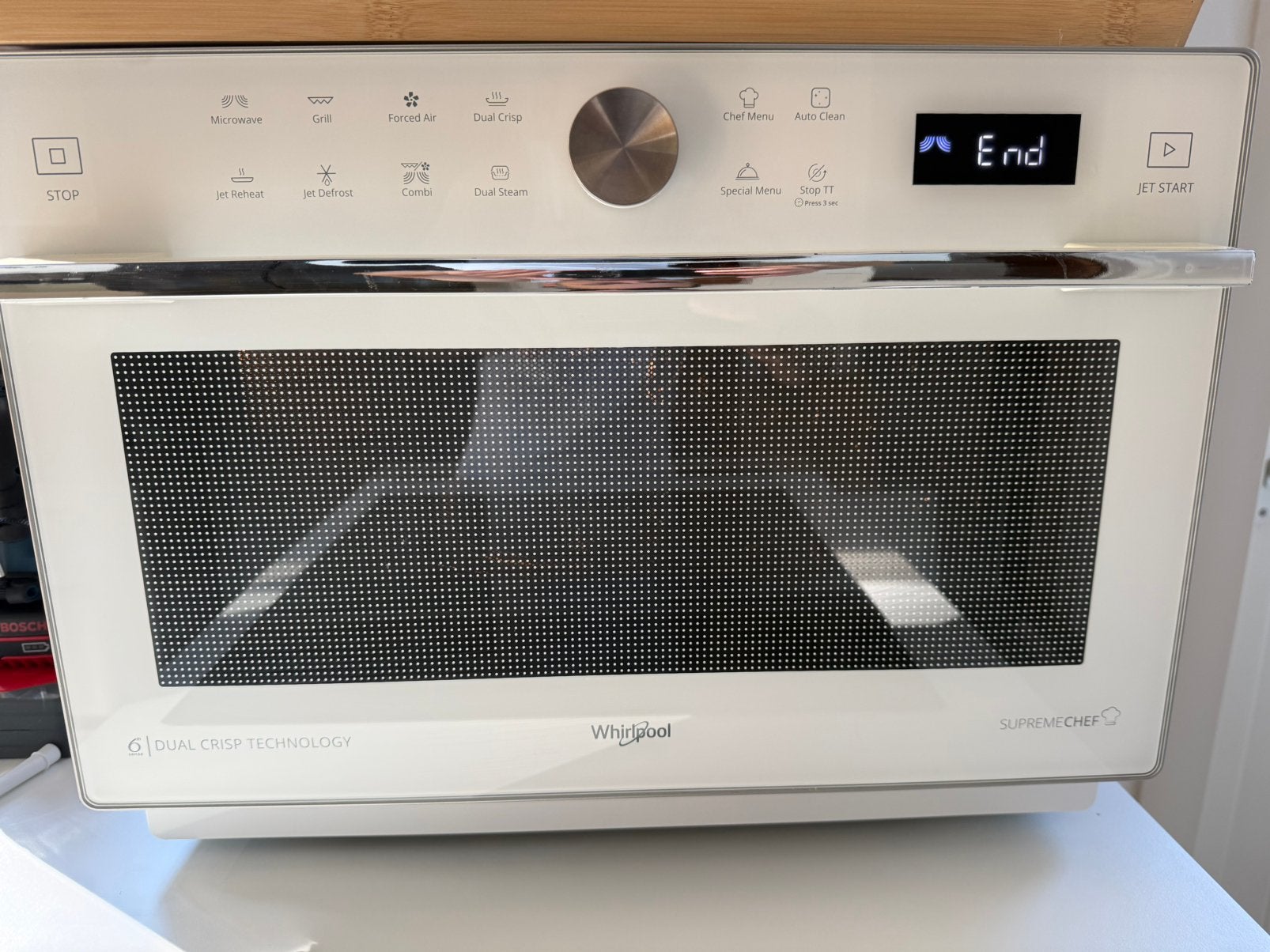 Whirpool-magnetron en oven, Ophalen, Zo goed als nieuw