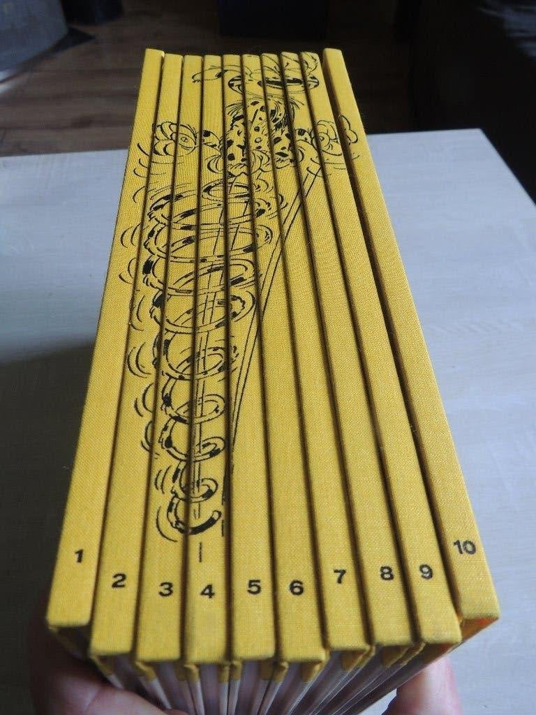 LOT 10 BD MARSUPILAMI DOS TOILES COMME NEUF, Enlèvement ou Envoi, Série complète ou Série, Comme neuf, Franquin