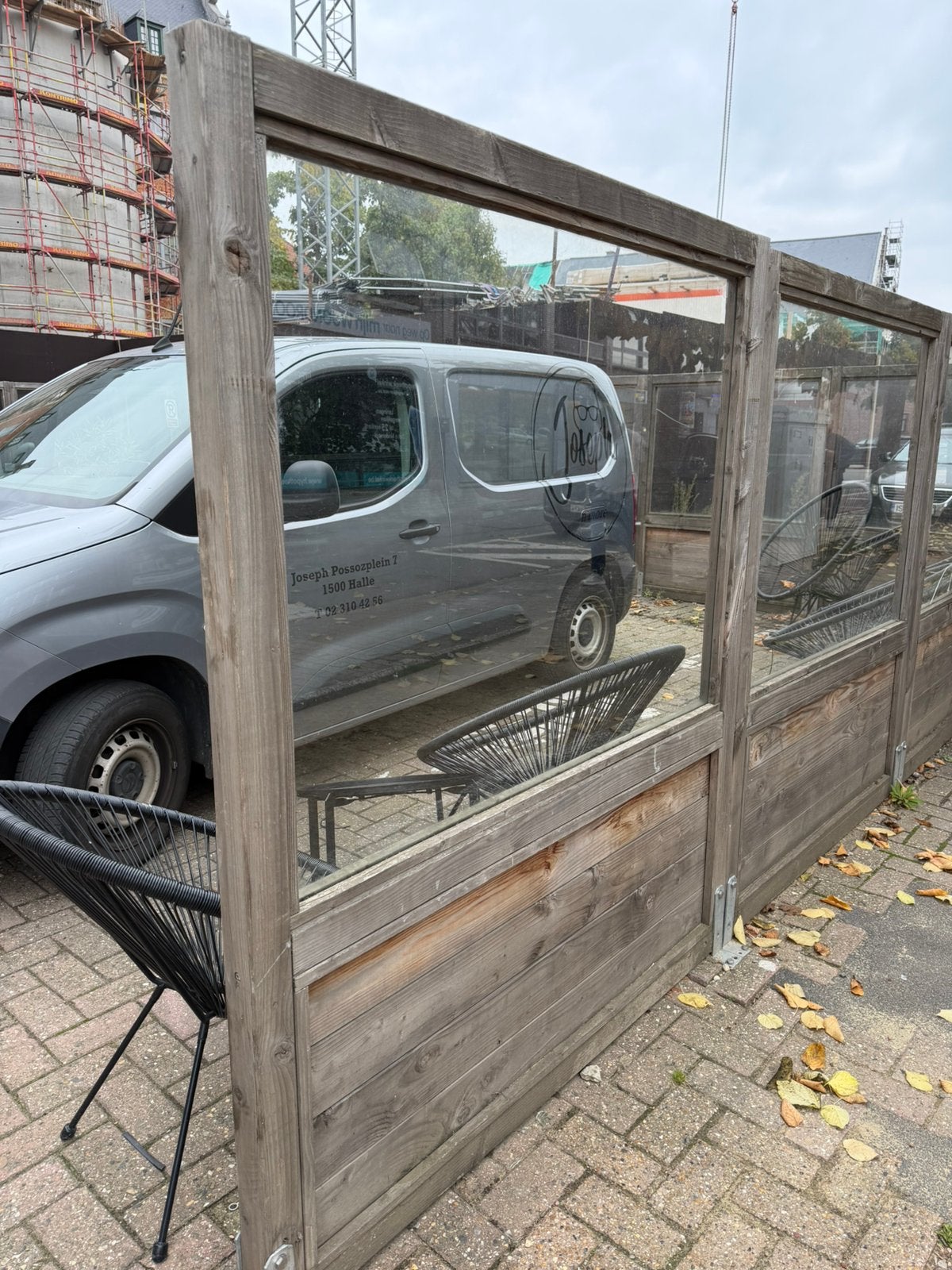 Windschermen Horeca, Ophalen, Zo goed als nieuw