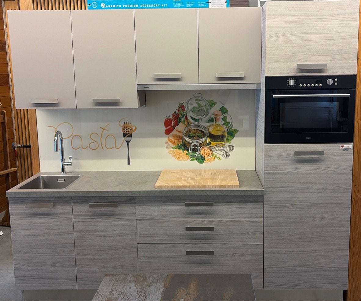 Cuisine complète compacte, Maison & Meubles, Neuf, Synthétique, Brun, Enlèvement