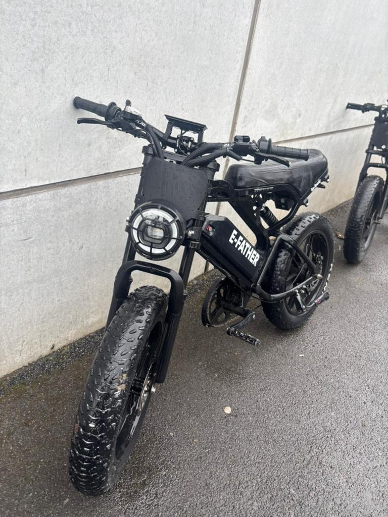 Elektrische fatbike V20 pro ik heb ook de normale stuur, Enlèvement ou Envoi