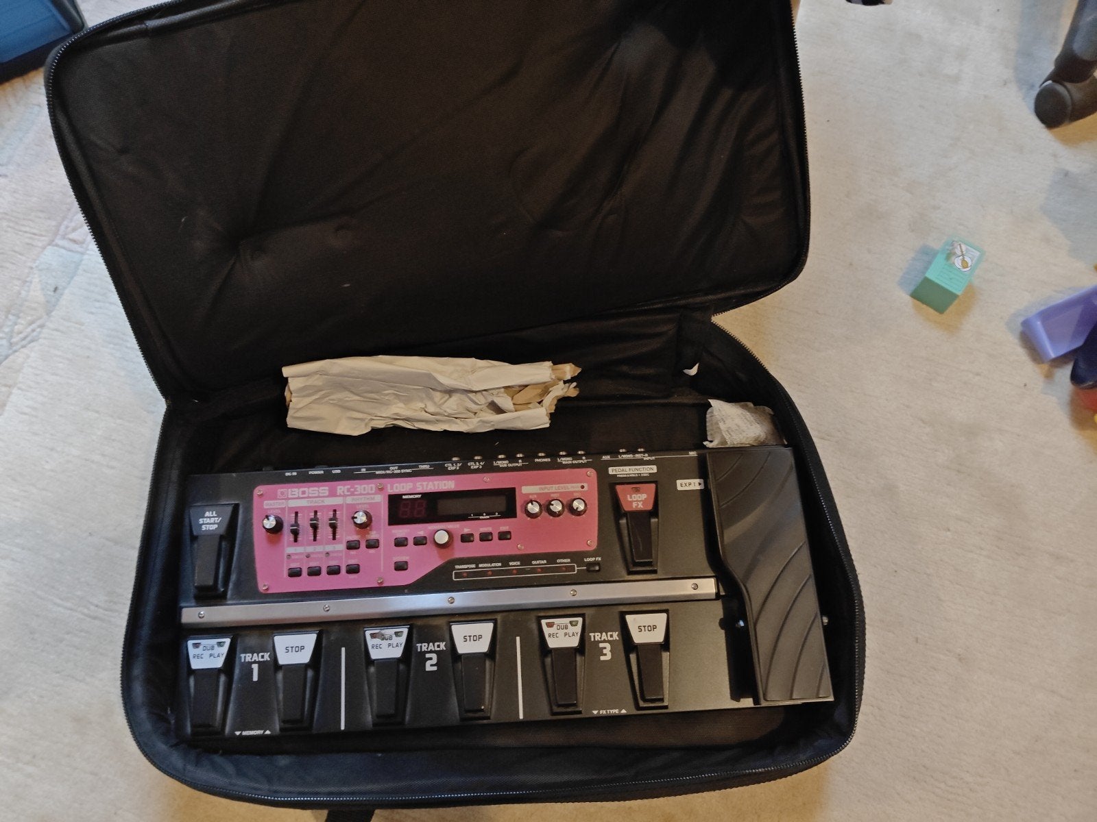 Boss RC-300 met tas, Ophalen of Verzenden, Gebruikt, Overige typen