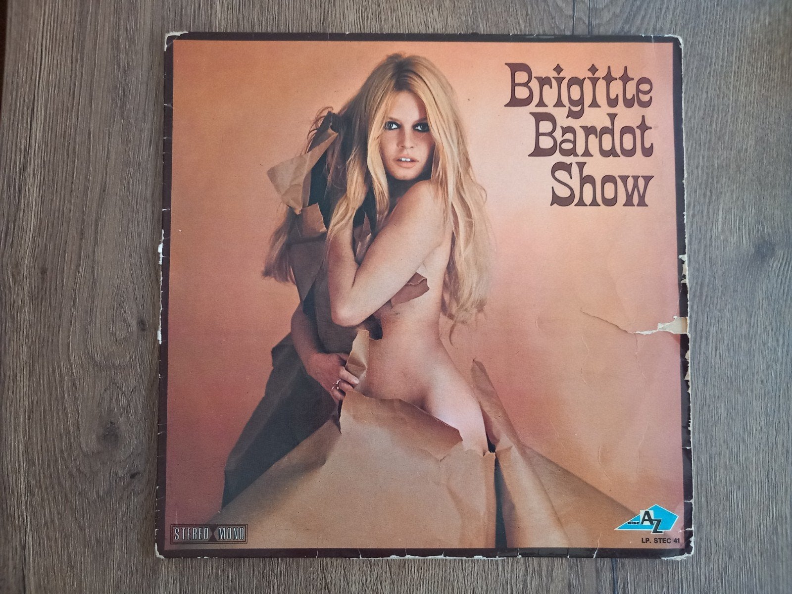 Vinyl LP Brigitte Bardot Show Chanson Pop Frankrijk, Cd's en Dvd's, LP, Pop, Ophalen of Verzenden, 12 inch