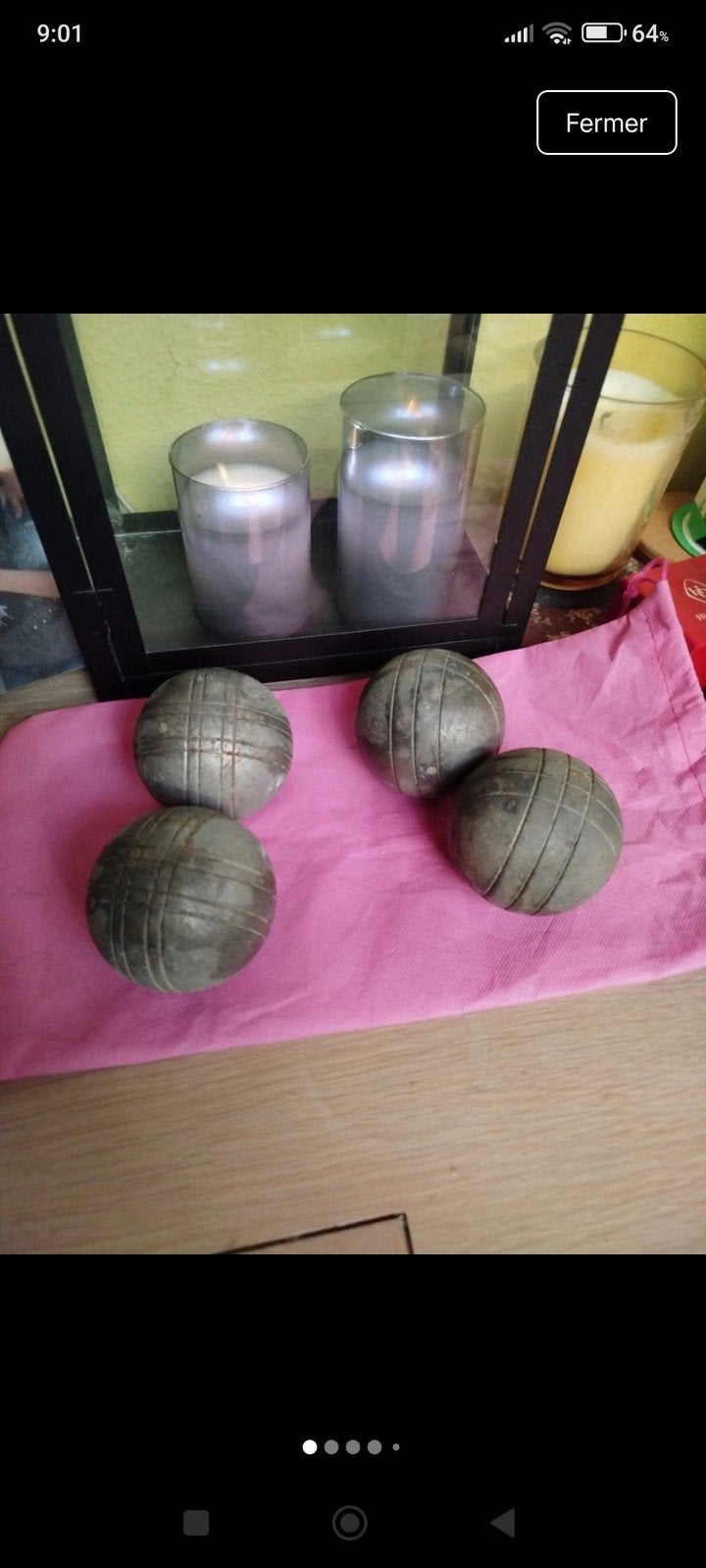 boules de pétanque, Ophalen of Verzenden, Gebruikt