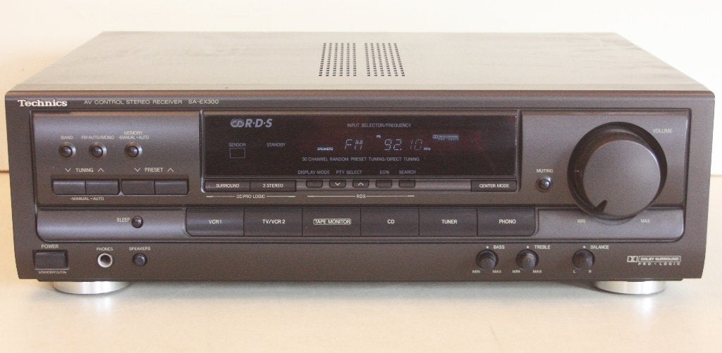 Technics SA-EX300 Versterker Receiver / 150 Watts / Met RDS, Audio, Tv en Foto, Ophalen of Verzenden, Zo goed als nieuw, 120 watt of meer