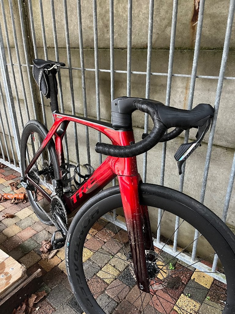 TREK Madone SLR Gen 7 SRAM Force E1 framemaat 58, Vélos & Vélomoteurs, Autres marques, 57 à 61 cm, Enlèvement, Utilisé