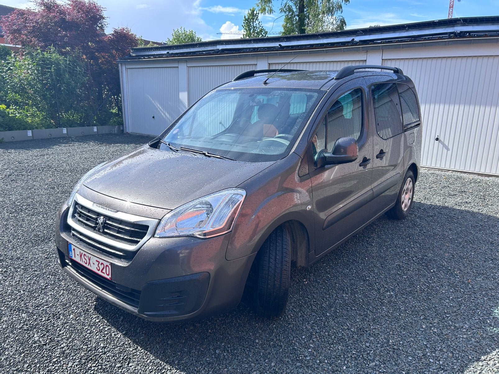 Peugeot partner export, Autos, Argent ou Gris, Euro 6, 72 kW, Boîte manuelle