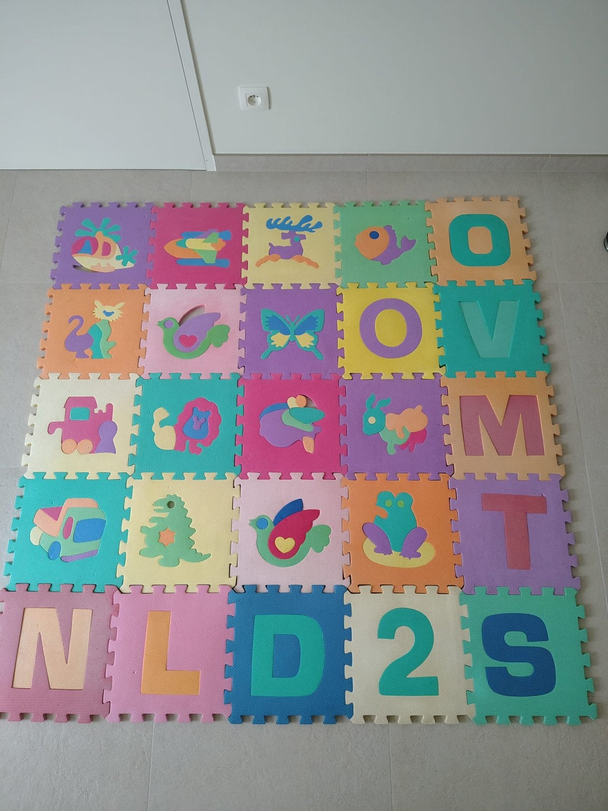 Puzzelmat - speelmat vloer, Kinderen en Baby's, Speelgoed | Speelkleden, Ophalen, Gebruikt