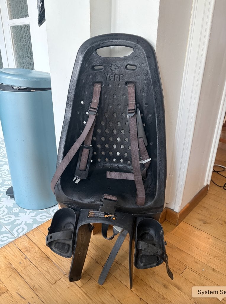 YEPP Fietsstoeltje, Yepp (Thule), Repose-pieds, 15 à 36 kg, Enlèvement