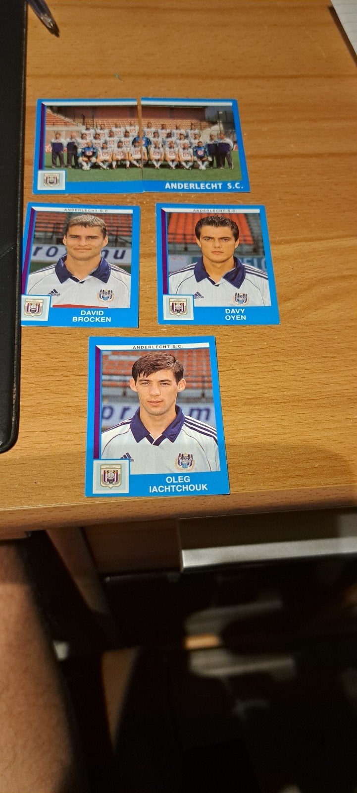 Football 2000 5 keer RSC Anderlecht, Ophalen of Verzenden