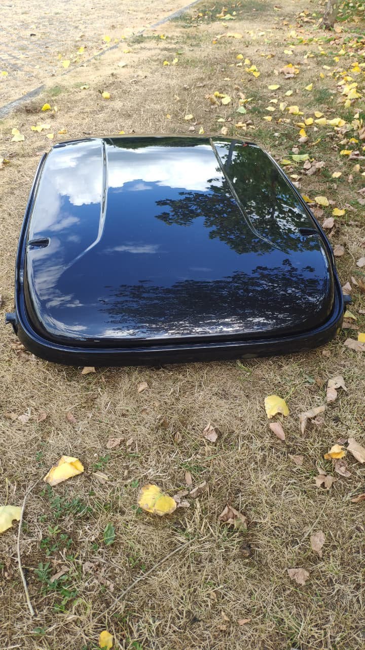 Coffre de toit pliable noir Volvo 31399271, Autos : Divers, Coffres de toit, Utilisé, Enlèvement