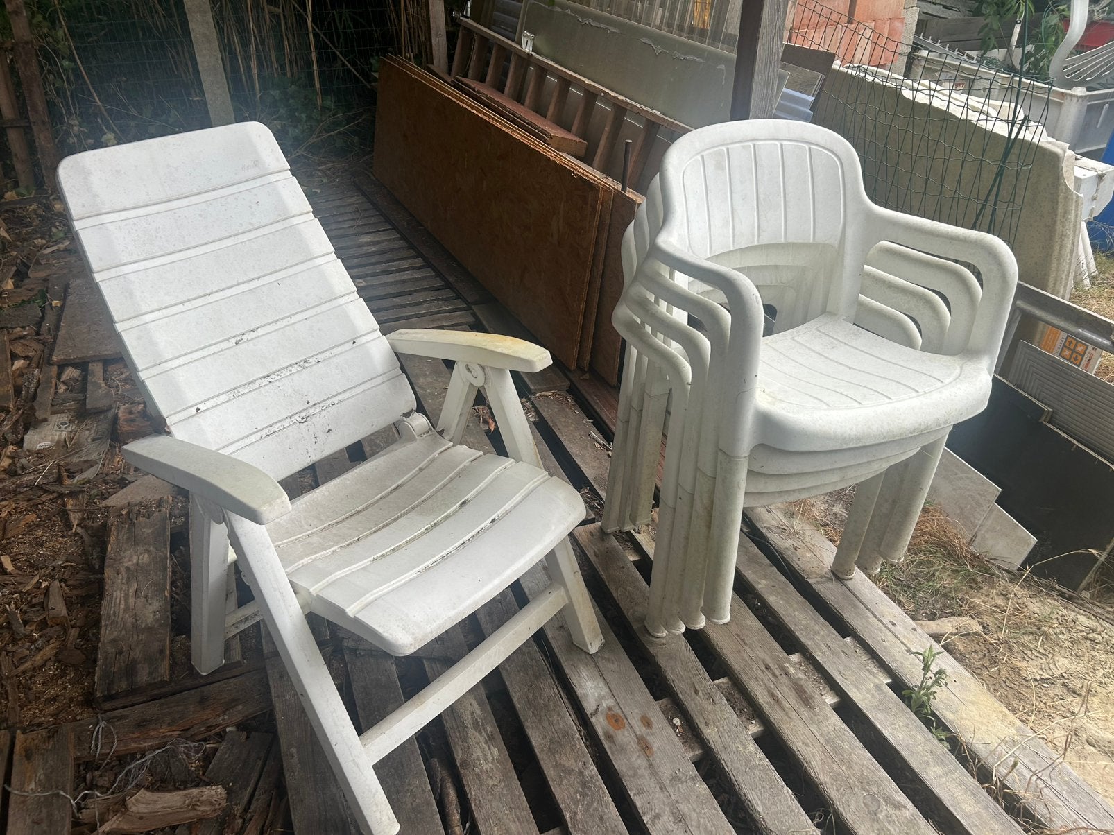 Tuinstoelen, Jardin & Terrasse, Chaises de jardin, Enlèvement, Pliant