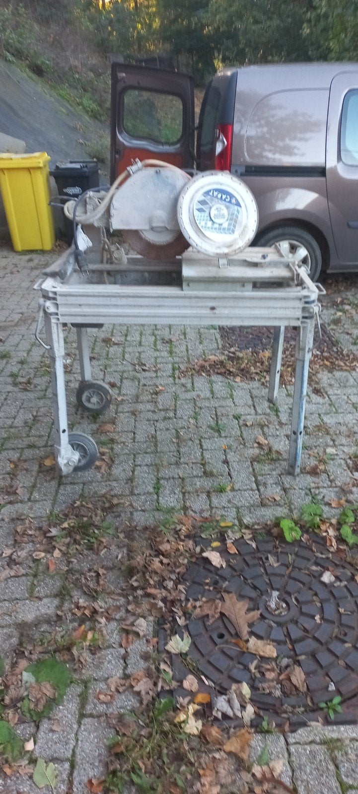 Klinker- en tegelzaagmachine van Carat, Doe-het-zelf en Bouw, Ophalen