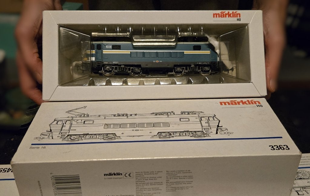 Locomotive Marklin Serie 16 3363 NMBS/SNCB, Hobby & Loisirs créatifs, Analogique, Enlèvement ou Envoi, Courant alternatif, Comme neuf