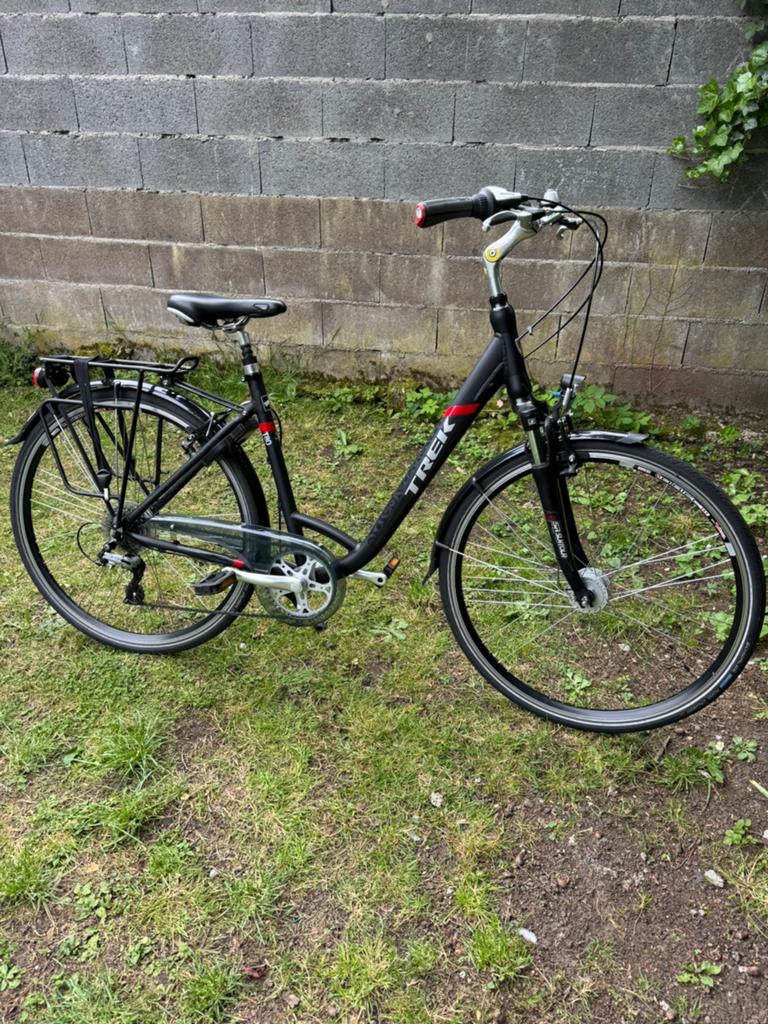 VTT TREK T80 28 pouces 7V peu servi, Accès (extra) bas, Autres marques, Frein sur jante, Comme neuf