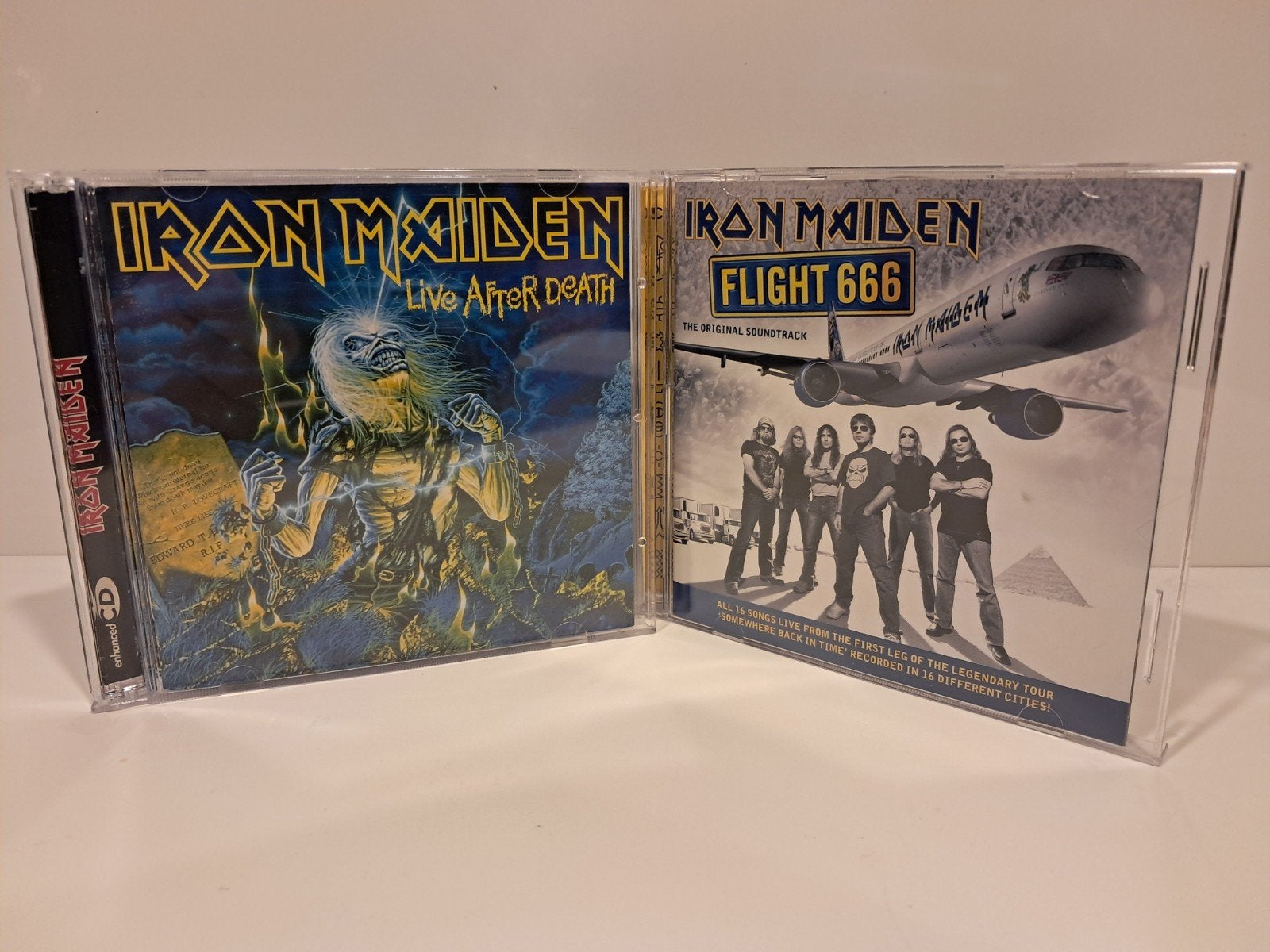 IRON MAIDEN 2x LIVE, Ophalen of Verzenden