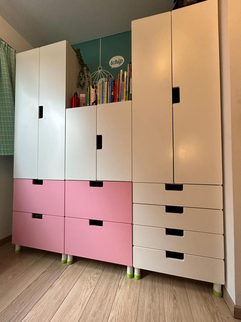 Ikea Stuva kleerkast kinderslaapkamer, Gebruikt, 150 tot 200 cm, 150 tot 200 cm, 25 tot 50 cm